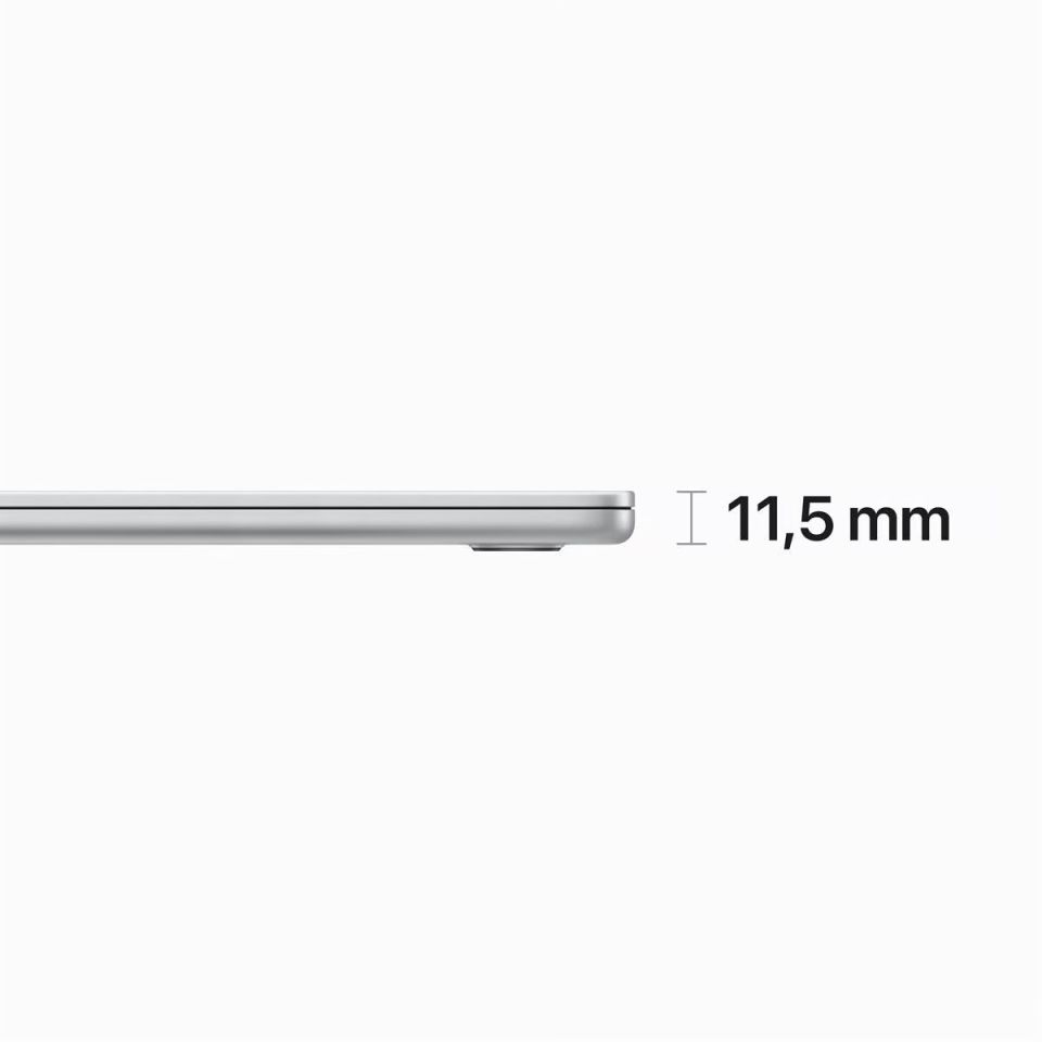 MacBook Air 15.3 inç M2 8C 10GPU 8 GB RAM 512 GB SSD Gümüş (MQKT3TU/A)