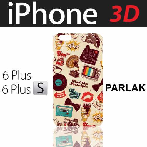 3D Sublimasyon Iphone 6/6S Plus Kapak (parlak)