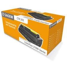 Sagem CTR-355 Laserfax 3150, 3155, 3170, 3175 Orjinal Faks Toneri + Drum Kit (T5638)
