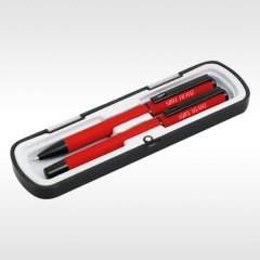 Kişiye Özel 2'li Kalem Seti (Kırmızı)