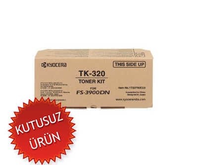 Kyocera TK-320 Siyah Orjinal Toner - FS-3900 / FS-4000 (U) (T16668)