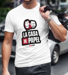 Kişiye Özel La Casa De Papel Erkek Tişört - 7
