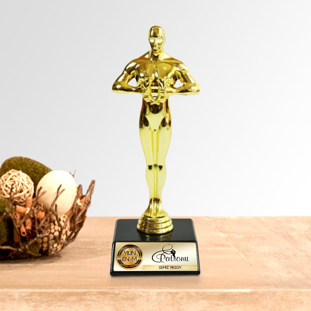 Kişiye Özel Yılın En İyi Patronu Oscar Ödülü - 2