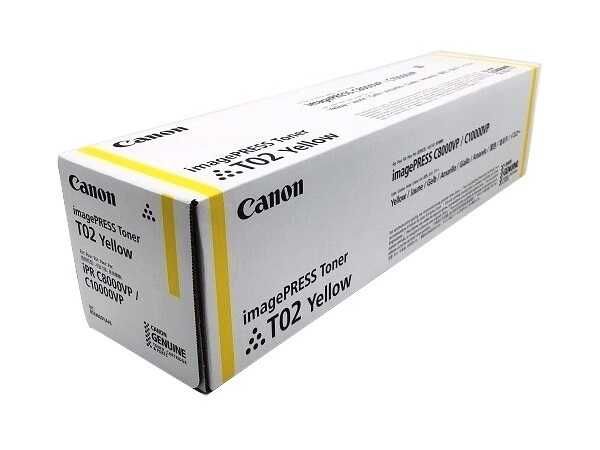 Canon T02 8532B001 Sarı Orjinal Toner ImagePress C8000VP / C10000VP (T13150)