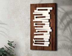 BK Gift Kabartma Piyano Tasarımlı Ahşap Tabela, Home Bar Tabela, Rustik Ev Dekorasyonu, Duvar Dekoru-1