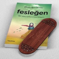 Kişiye Özel Fesleğen Kitabı & Kitap Ayracı Hediye Seti