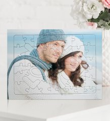 Kişiye Özel 49 Parça I LOVE YOU A4 Puzzle