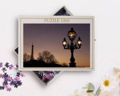 BK Home Paris Manzara 1000 Parça Profesyonel Puzzle-7