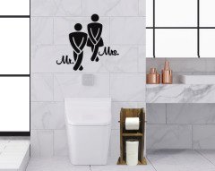 BK Home Doğal Masif Ahşap Tuvalet Kağıtlığı ve Konsept Banyo Duvar Dekoru-1