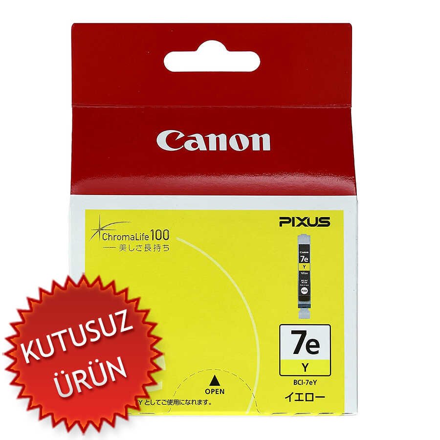 Canon BCI-7eY Sarı Orjinal Kartuş - IP4200 / IP4300 (U) (T13373)