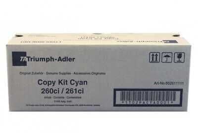 Triumph Adler 652611111 Mavi Orjinal Toner - 260ci / 261ci (T11994)