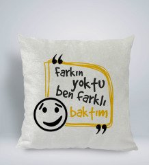 BK Gift Esprili Kare Araç Koltuk Yastığı-1