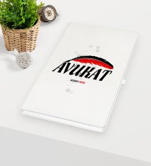 Kişiye Özel Avukat Temalı Beyaz Defter - 7