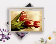 BK Home Yağlıboya Tasarımlı 1000 Parça Profesyonel Puzzle-17