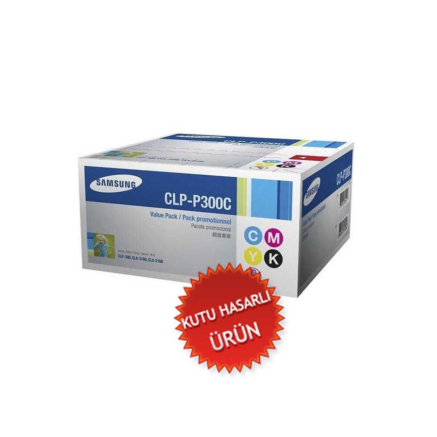 Samsung CLP-P300C/SEE 4LÜ Paket Orjinal Toner - CLP300 (C) (T15174)