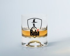 BK Home Renkli Baskılı Godfather Baba Tasarımlı Viski Bardağı-15