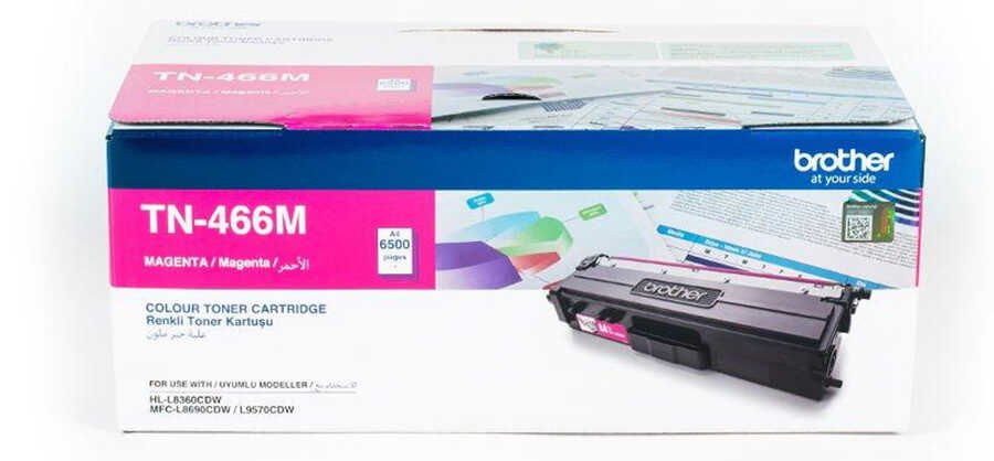 Brother TN-466M Kırmızı Orjinal Toner Yüksek Kapasiteli - DCP-L8410 (T15210)