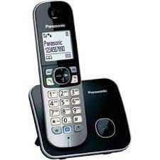 PANASONİC KXTG-6811 DECT SİYAH / GRİ TELEFON
