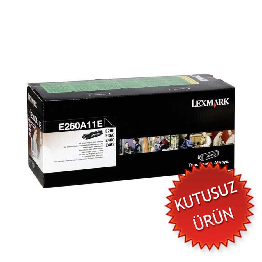 Lexmark E260A11E Siyah Orjinal Toner - E260 (U) (T15334)