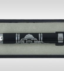 Kişiye Özel Ayasofya Kabartma Figürlü Touchpen Metal Tükenmez Kalem