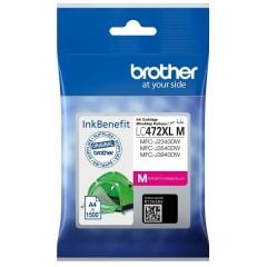 Brother LC472XL M Orijinal Kırmızı Kartuş 1500 Sayfa MFC-J2340DW / J3540DW / J3940DW