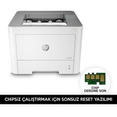 HP Laser 408dn Yazıcı Chipsiz Çalıştırmak için Reset Yazılımı