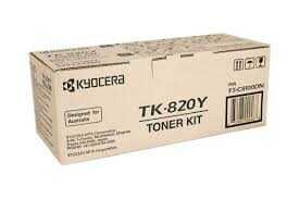 Kyocera TK-820Y Sarı Orjinal Toner - FS-C8100 (T12341)
