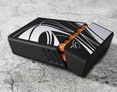 BK Gift Kişiye Özel İsimli Siyah Metal Sigara Tabakası-2, Arkadaşa Hediye, İsimli Sigaralık, Metal Sigara Kutusu