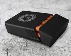 BK Gift Kişiye Özel İsimli Siyah Metal Sigara Tabakası-6, Arkadaşa Hediye, İsimli Sigaralık, Metal Sigara Kutusu