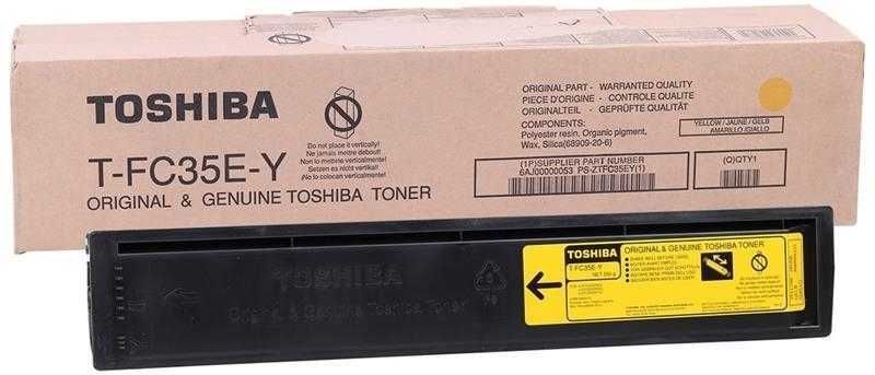 Toshiba T-FC35E-Y Sarı Orjinal Toner E-Studio 2500c / 3500c / 3510c (T12374)