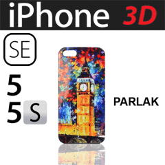 3D Sublimasyon Iphone 5/5S/SE  Kapak  (parlak)