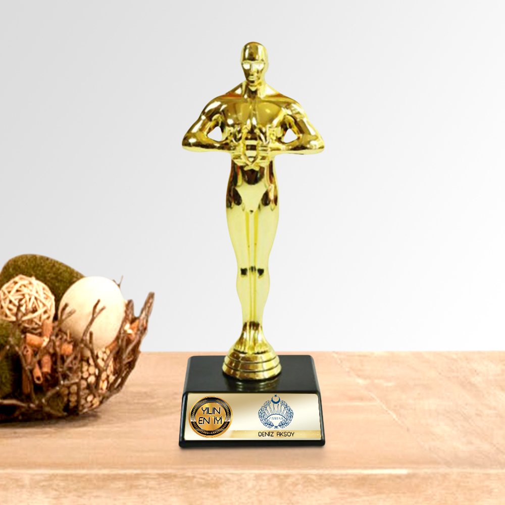 Kişiye Özel Yılın En İyi Zabıtası Oscar Ödülü