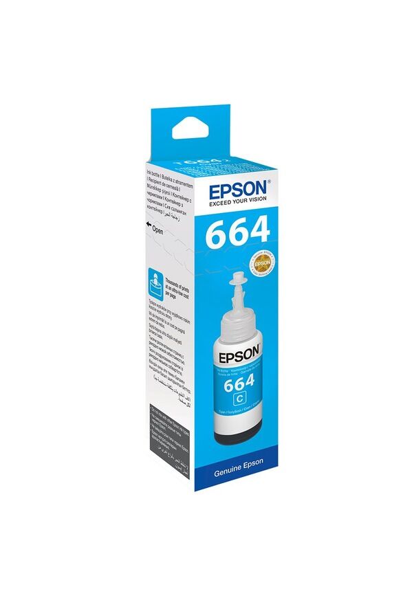 Epson C13T66424A Orijinal Mürekkep Kartuş Mavi 70 ML