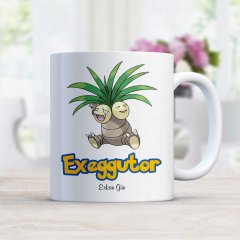 Kişiye Özel Pokemon Exeggutor Beyaz Kupa Bardak