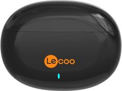 Lenovo Lecoo EW306 Hi-Fi Bluetooth 5.1 Kulak İçi TWS Gürültü Önleme Özellikli Silikon Başlıklı Sıvıya Karşı Dayanıklı Geniş Uyumlu Stereo Mikrofonlu Kulak İçi Kablosuz Kulaklık Siyah