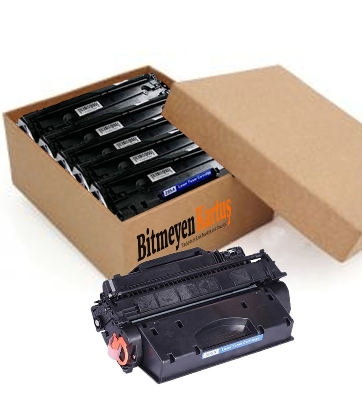 1 KOLİ (10 ADET) HP 505X/280X 505X P2035 P2055N P2055D P2055X UYUMLU MUADİL TONER