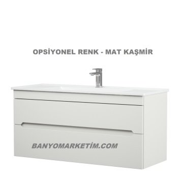 Orka Varna 100 Banyo Dolabı + Boy Dolabı 40 Antrasit ( Boy Dolabı Dahildir )