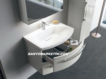 Orka Urla 70 Banyo Dolabı + Boy Dolabı 40 Kaşmir (Boy Dolabı DAHİLDİR)