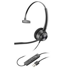 Plantronics Poly EncorePro 310 Tek Taraflı Taçlı Kablolu USB-A Kulaklık