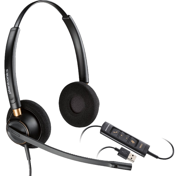 Plantronics ENCOREPRO HW525-USB Çift Taraflı Taçlı Kulaklık