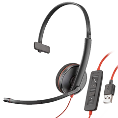 Plantronics Blackwire 3210 Tek Taraflı Taçlı Kablolu USB-A Kulaklık