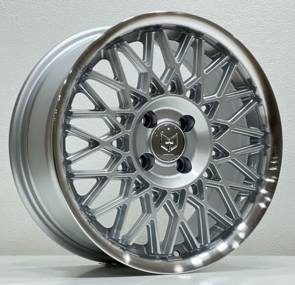 6X14 TORK-3375 4X100 ET25 73.1 SILVER+LIP MACHIN