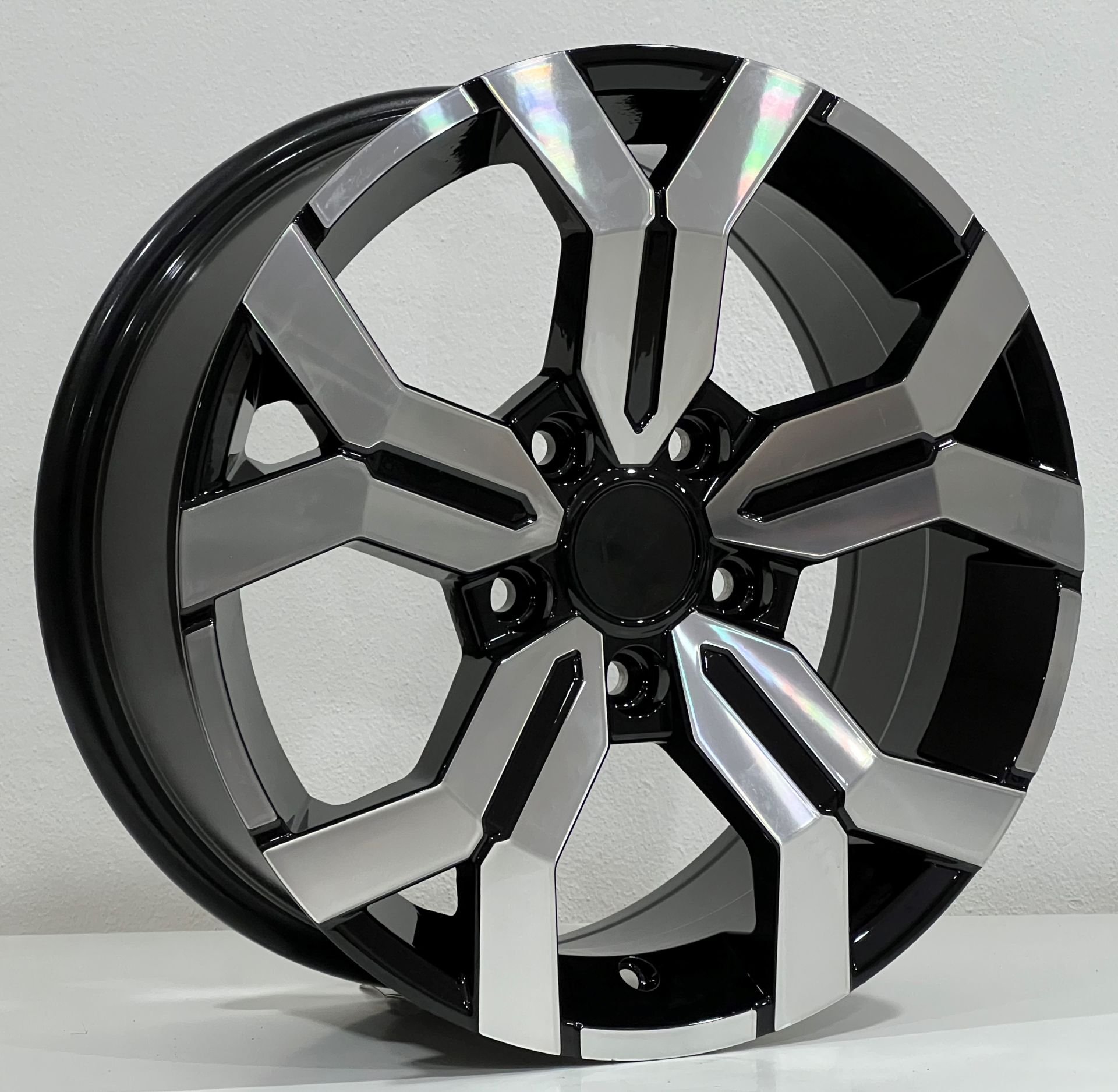 7X17 DY-1267 5X114.3 ET40 66.1 BLACK MACHINED XL