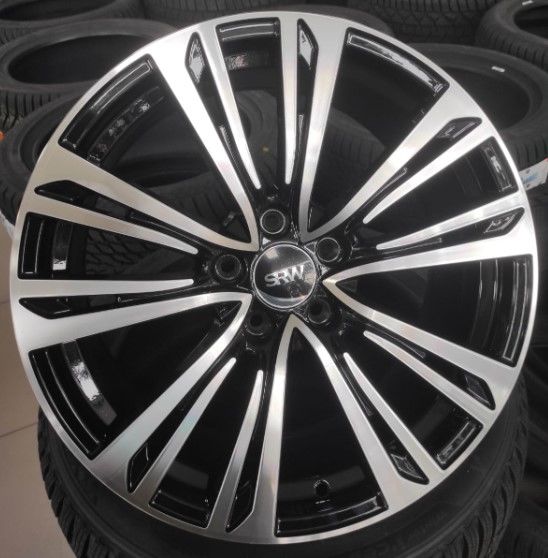 8X18 SRW-0299 5X112 ET35 66.45 BLACK MACHINED XL