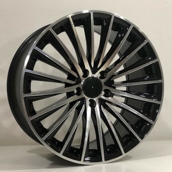 8X18 DY-988 5X112 ET40 66.6 BLACK MACHINED XL