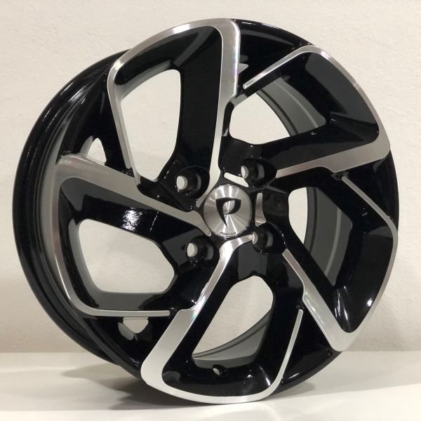 6.5X15 BK-5714 4X108 ET25 65.1 BLACK MACHINED