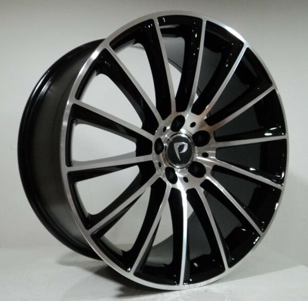 8.5X18 BK-836 5X112 ET45 66.56 BLACK MACHINED XL