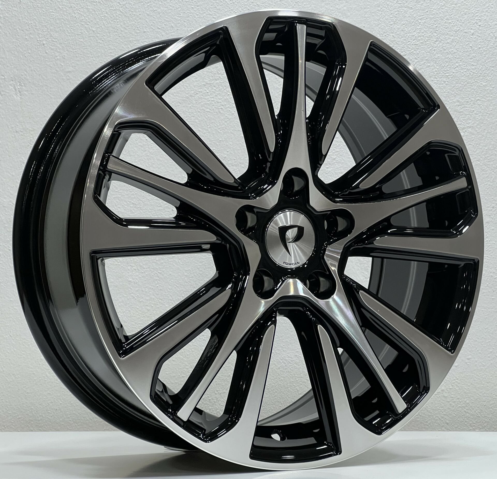 7X17 BKY-0057 5X114.3 ET45 66.1 BLACK MACHINED XL