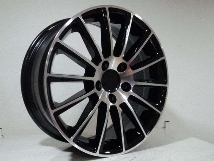 7.5X17 DY-137 5X112 ET45 66.6 BLACK MACHINED XL