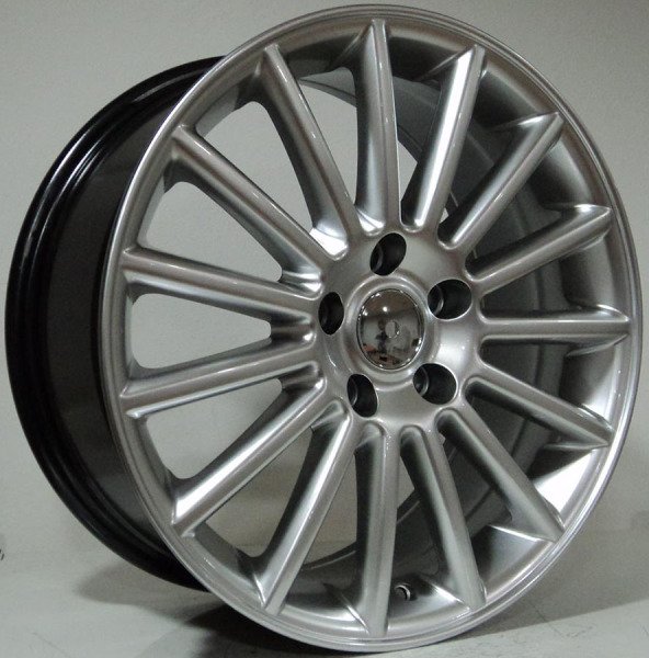 7.5X17 BK-850 5X112 ET45 57.1 HYPER SILVER XL